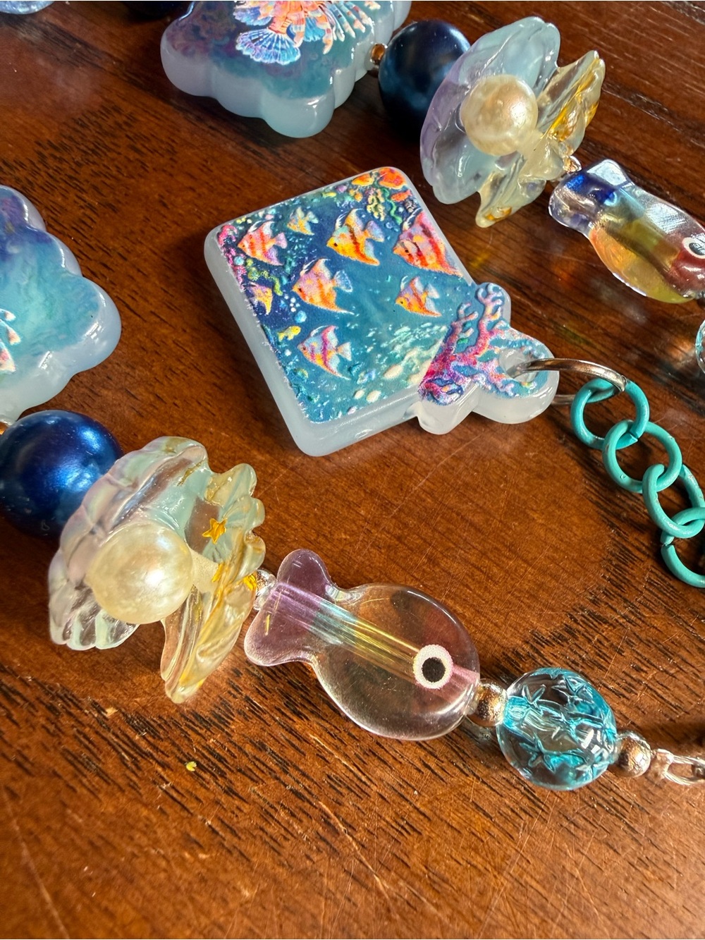 Ocean Charm Keychain